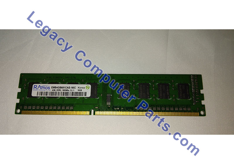 RAMOS 4GB DDR3 1600Mhz CL11 1638 EMB4GB681CAE-16IC